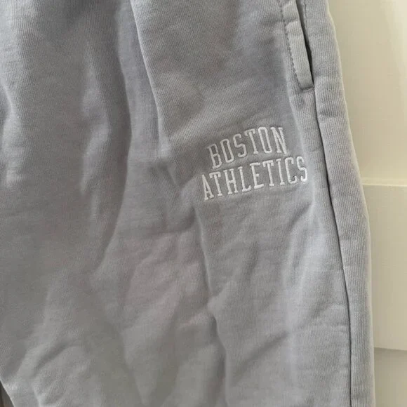 Brandy Melville Boston Athletics Light Blue Jogger Sweatpants - Picture 2 of 3